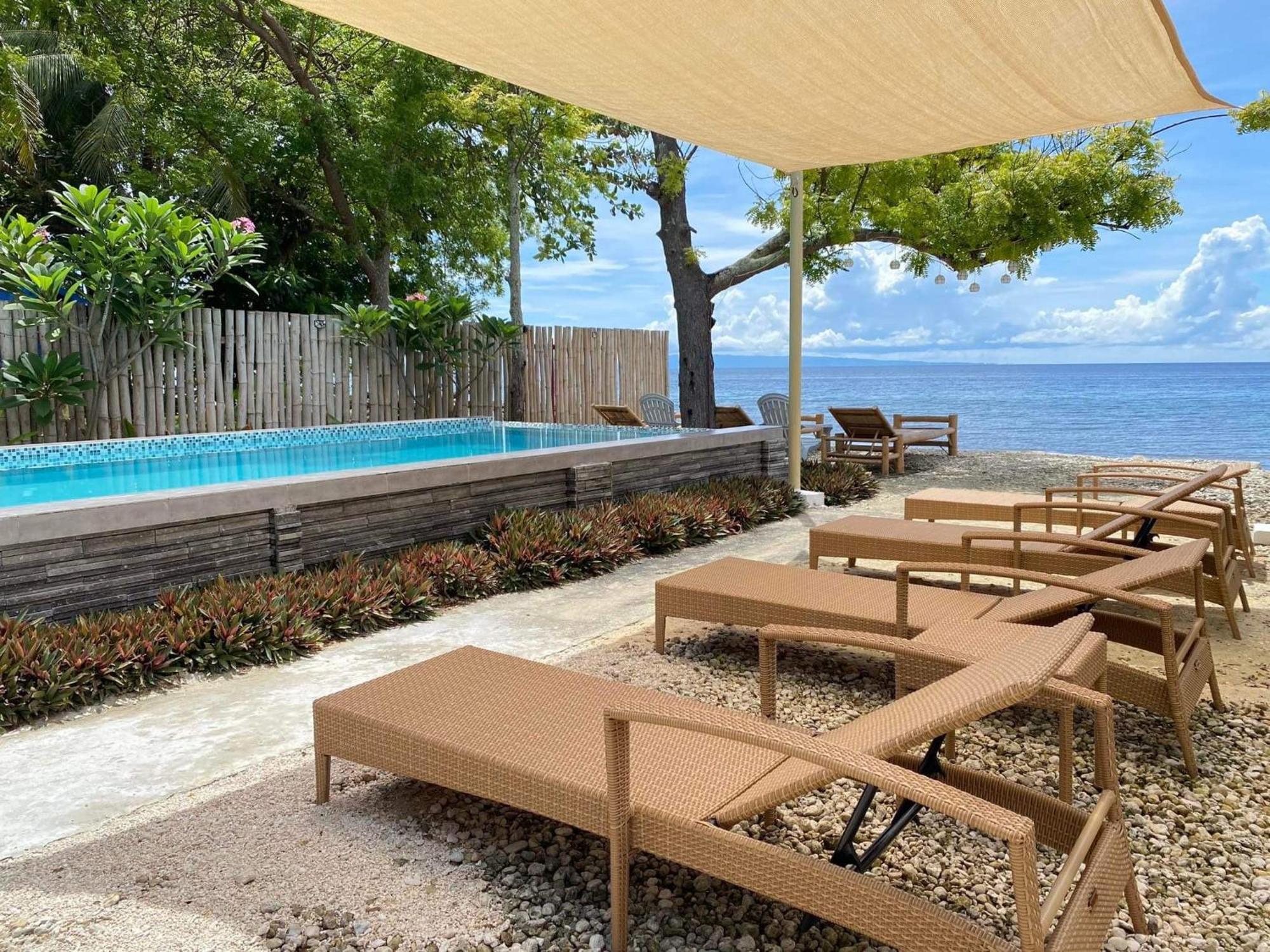 Southseas Beach Resort And Dive Center سانتاندير المظهر الخارجي الصورة